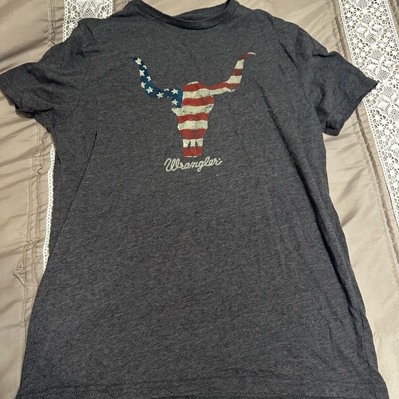 Wrangler Charcoal Graphic Tee - Picture 1 of 3